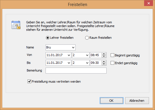Freistellen